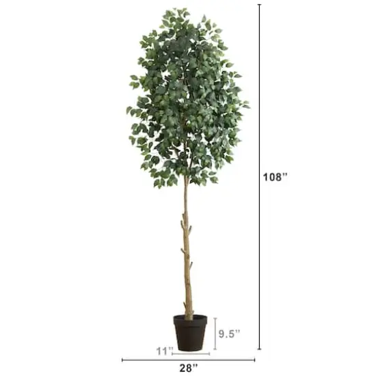 9ft. Artificial Ficus Tree {3}