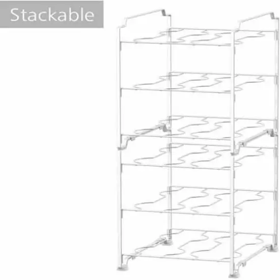 NEX&trade; Kitchen Wrap Organizer Rack, 2ct. White {1}