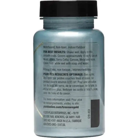 FolkArt&reg; Treasure Gold&trade; Metallic Paint Aquamarine {4}