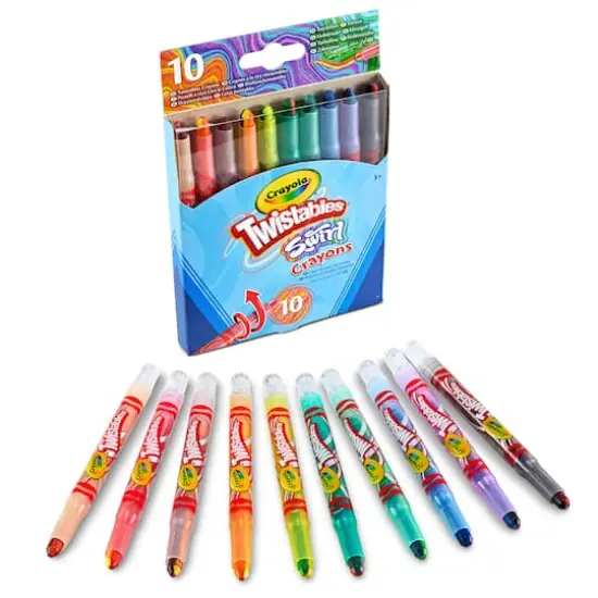 Crayola&reg; SWIRL Mini Twistable Crayons, 6 Packs of 10 {4}