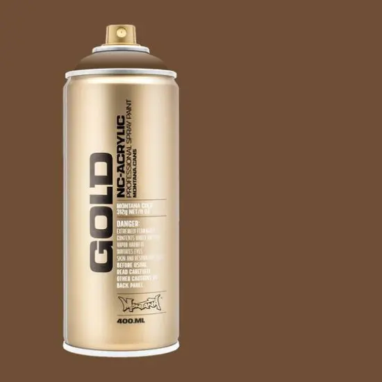 Montana&trade; Gold Acrylic Professional Spray Paint G1470 Palish Brown {4}