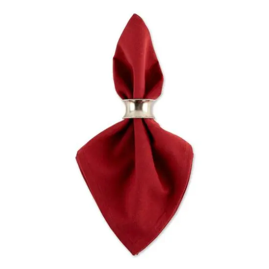 DII&reg; Solid Oversized Napkin, 6ct. Barn Red {4}