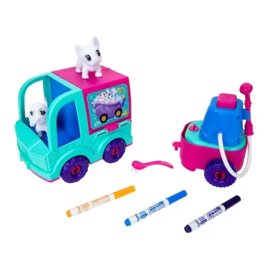 Crayola&reg; Scribble Scrubbie&reg; Pets! Pet Grooming Truck {5}