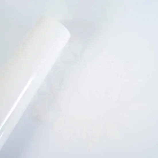 Flocked Heat Transfer Vinyl by Make Market&reg; White {4}