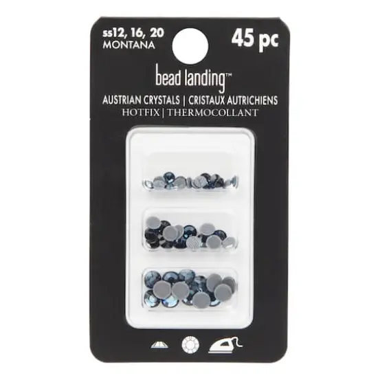 Hotfix Austrian Crystals Mix by Bead Landing&trade;, 45ct. Montana {5}