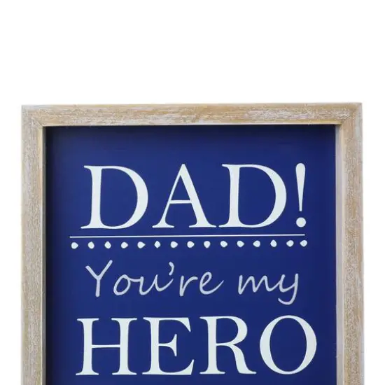 Glitzhome&reg; 11.5" Father's Day Table D&eacute;cor {5}