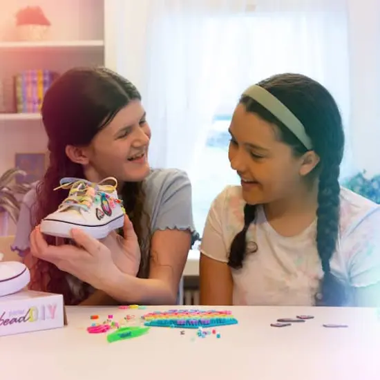 Perler&reg; Bead DIY Shoe Decoration Kit {7}