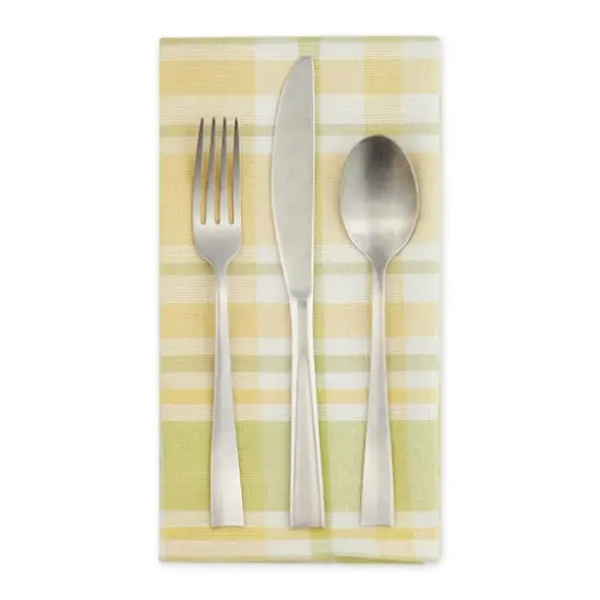 Lemon Bliss Plaid Napkin, 6ct. {3}