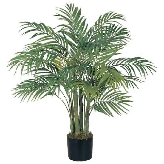 3ft. Potted Areca Silk Palm Tree {1}