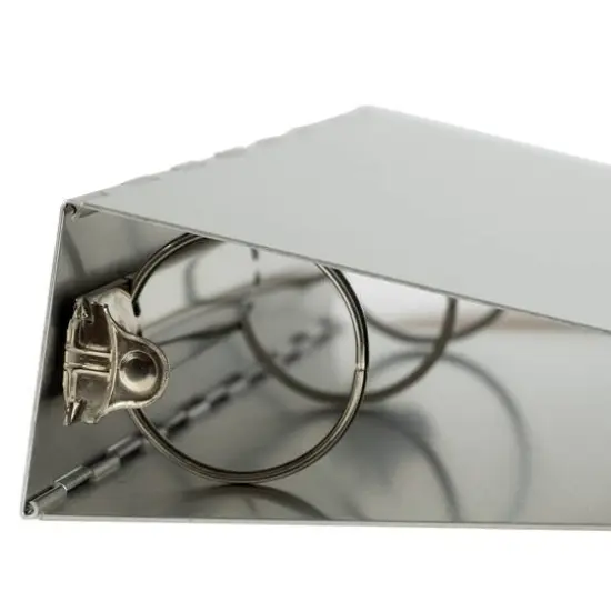 JAM Paper 2" Silver Aluminum 3-Ring Binder {8}