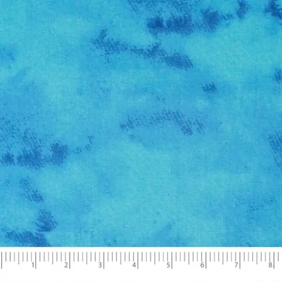 SINGER Christmas Tone-on-Tone Sky Blue Cotton Fabric {3}