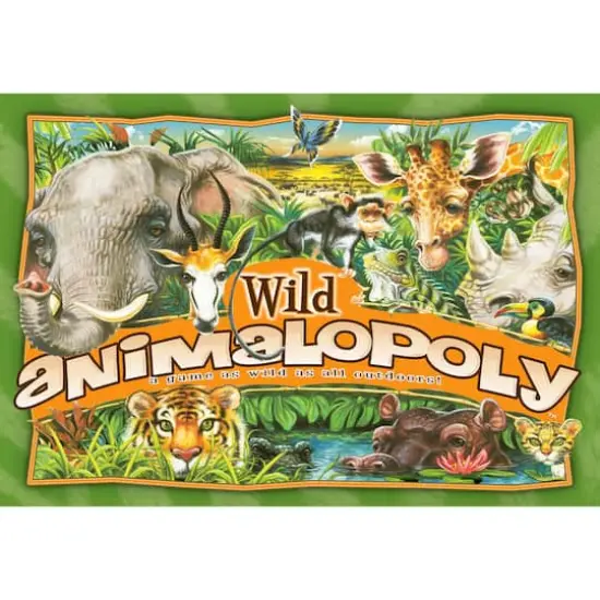 Late For The Sky Wild Animalopoly Game {4}