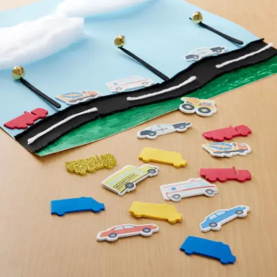 Vehicle Foam Stickers by Creatology&trade; {3}