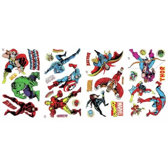 RoomMates Marvel Classics Peel & Stick Wall Decals {3}
