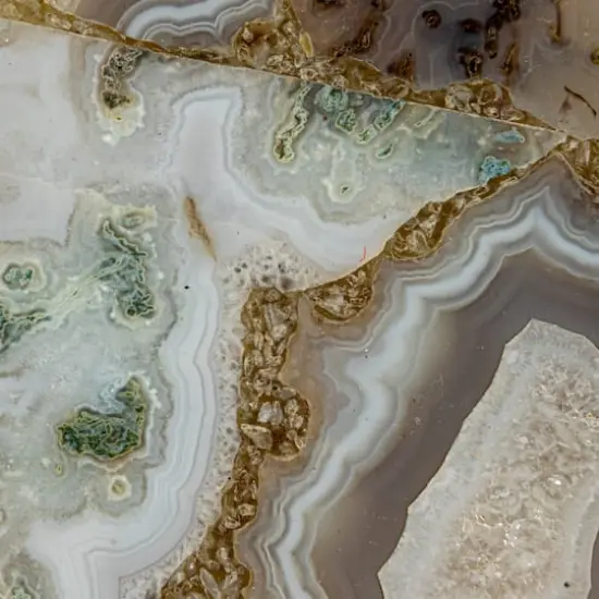 Hello Honey&reg; 4" Multicolor Round Agate Coasters, 4ct. {4}