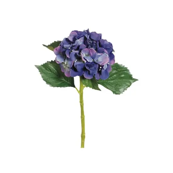 Blue Helio Hydrangea Spray {1}