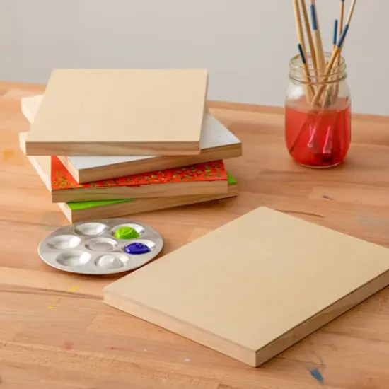 Cradled Wood Painting Panel Pack by Artist's Loft&trade; Necessities&trade; {3}