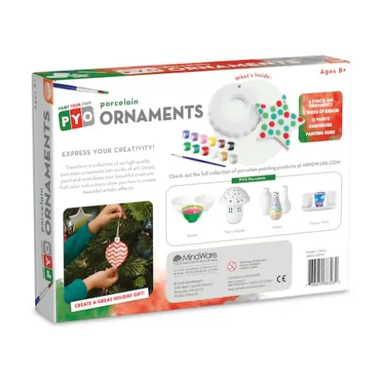 Paint Your Own Porcelain Ornaments {4}