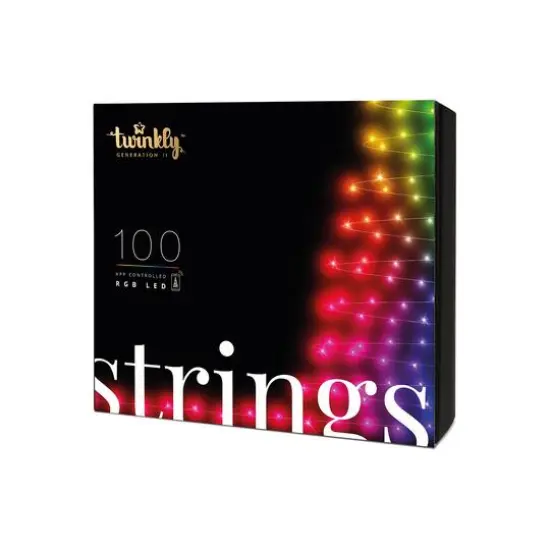 Twinkly&trade; Gen II 100ct. LED RGB Smart Light Strings {3}