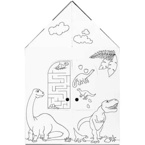 Easy Playhouse Dinosaur House {5}