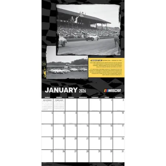 2026 Nascar Greatest Races Wall Calendar {3}