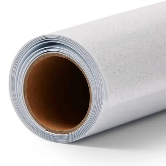 Cricut® 12" x 5ft. Glitter Iron-On White {4}