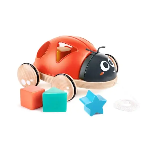 Hape Shape-Sorter Ladybug Wooden Toddler Toy {1}