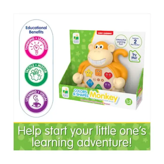Early Learning - Colors & Shapes Monkey {6}
