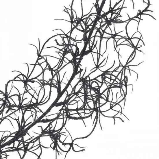 5ft. Black Spanish Moss Coiled Garland by Ashland&reg; {4}