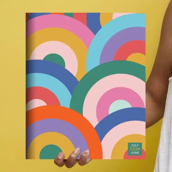 TF Publishing 2023-2024 Concentric Large Monthly Planner {7}