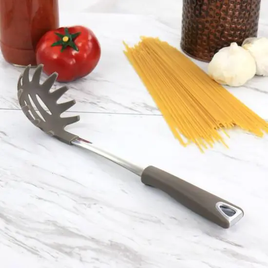Martha Stewart Gray Nylon Pasta Spoon {6}