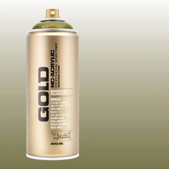 Montana™ Cans GOLD Transparent Spray Paint, 400mL T6340 Transparent Olive Green {6}