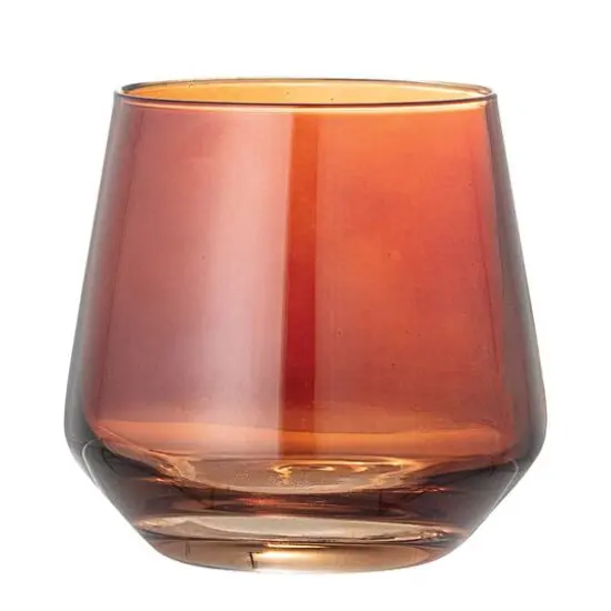 Hello Honey&reg; 12oz. Amber Round Drinking Glasses, 4ct. {1}