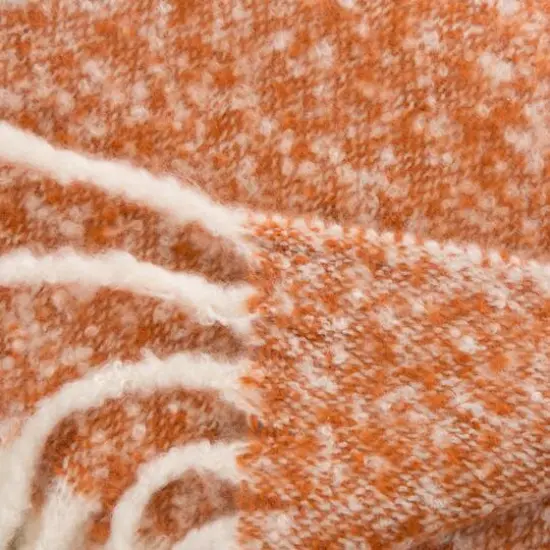 Glitzhome&reg; Woven Acrylic Striped Jacquard Throw {5}