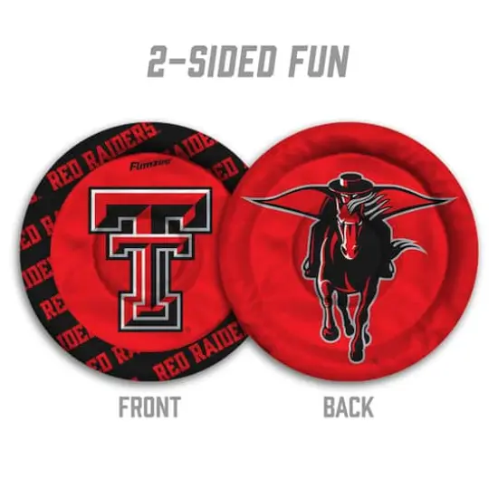 NCAA Flimzee Bean-Bag Flying Disc Texas Tech Red Raiders {3}