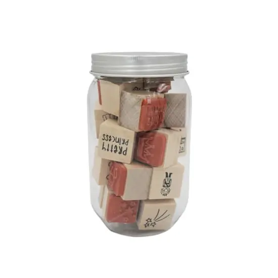 Princess Jar of Wood Stamps by Recollections&trade; {1}