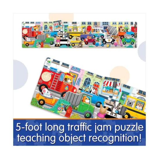 Long & Tall Puzzle - Traffic Jam: 50+ Pcs {5}