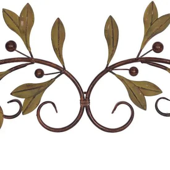 Green Metal Traditional Floral Wall D&eacute;cor {5}