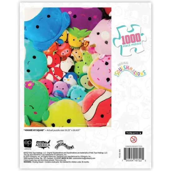 USAopoly&trade; Squishmallow Share My Squad 1,000 Piece Puzzle {5}