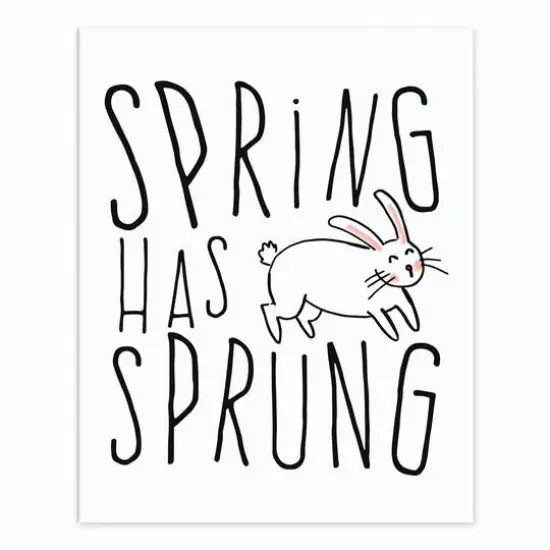 Spring Sprung Bun 8" x 10" Tabletop Canvas {1}
