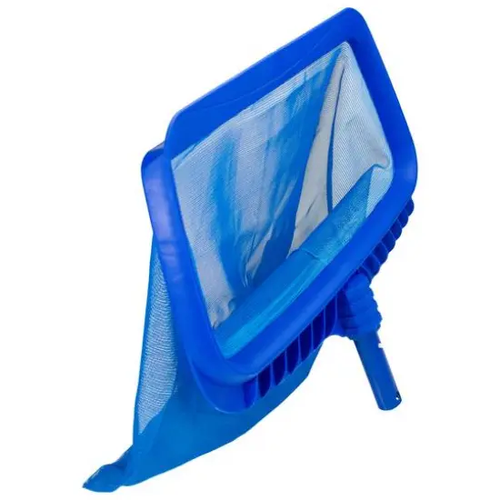 Pool Central 19.75" Blue Deep Bag Swimming Pool Leaf Rake Skimmer Head {6}