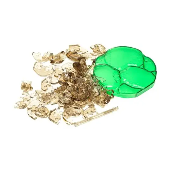 3D Crystal Puzzle - Brown Bear and Baby: 40 Pcs {6}