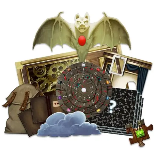 Thames & Kosmos EXIT: Nightfall Manor (with Puzzle) Game {4}