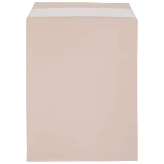 JAM Paper 8.93" x 11.25" Self Adhesive Closure Cello Sleeves, 100ct. Peach {1}