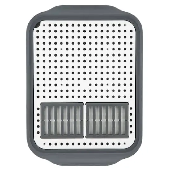 Kitchen Details 2-Tone Self Draining Dish Rack {3}