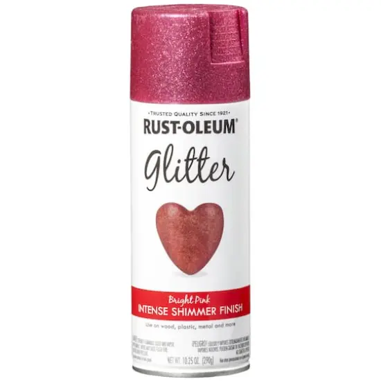 Rust-Oleum&reg; Glitter Spray Paint Bright Pink {1}
