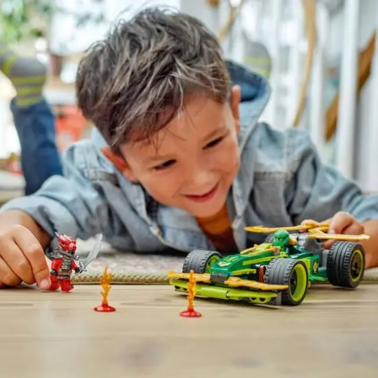 LEGO&reg; NINJAGO&reg; Lloyd&rsquo;s Pull-Back Race Car Pretend Play Toy Set 71828 {8}