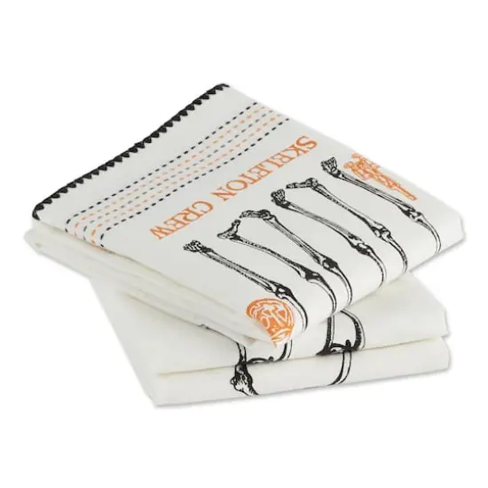 DII&reg; Skeletons Printed Dishtowel Set {5}