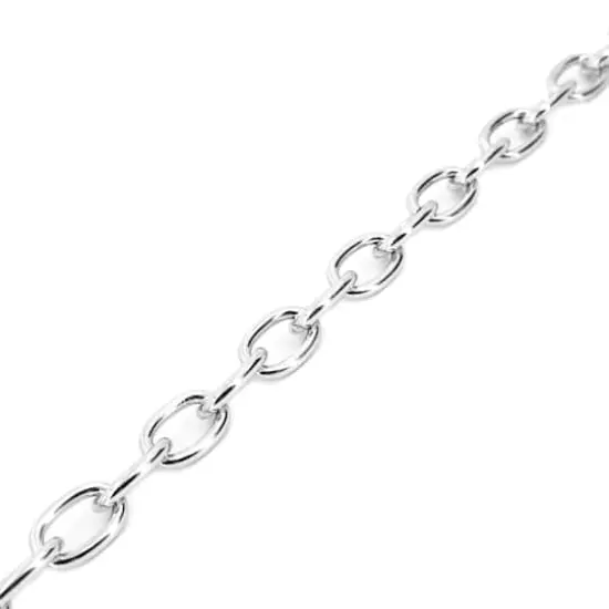 20" Rhodium-Colored Chunky Chain Necklace by Bead Landing&trade; {4}