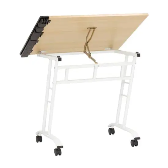 Studio Designs Studio 2-Piece Drafting Table and Stool Set {7}